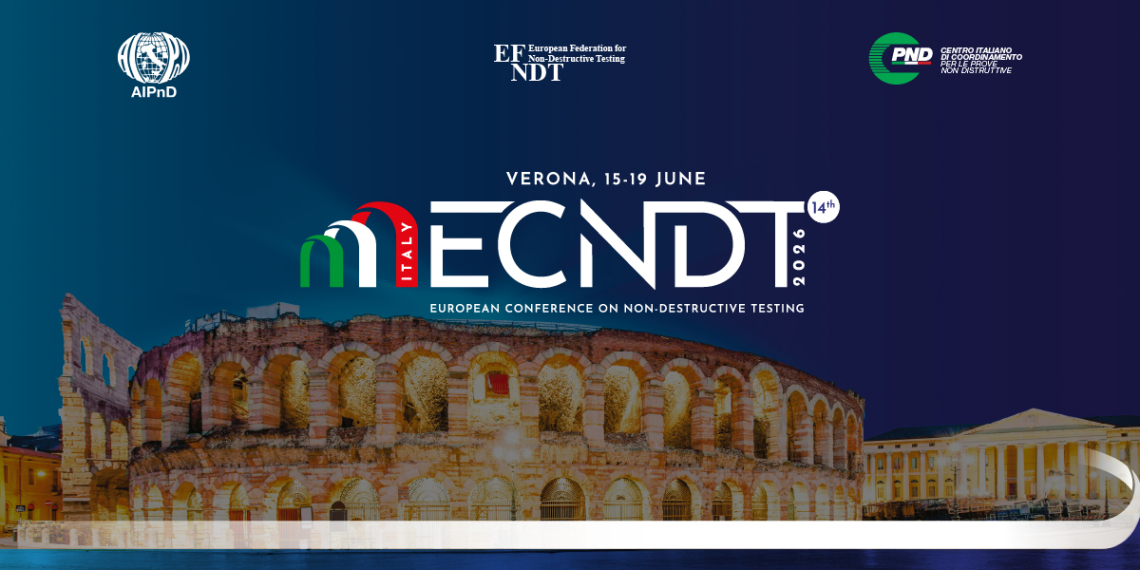 Save the date! 14th ECNDT 2026 Conferenza Europea sui  controlli non distruttivi