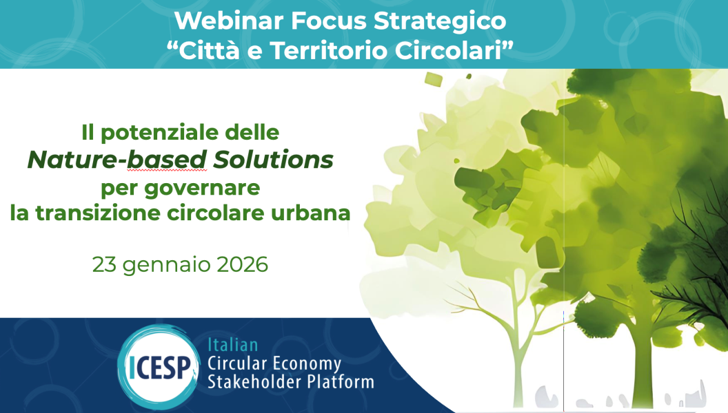 Il potenziale delle Nature-based Solutions per governare la transizione circolare urbana