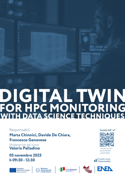 Corso Digital Twin for HPC monitoring with Data Science techniques