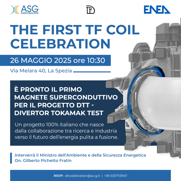 Fusion Energy : The First DTT TF Coil