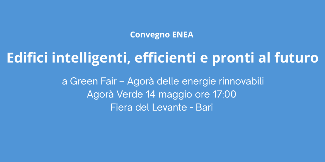 banner evento Edifici intelligenti, efficienti e pronti al futuro