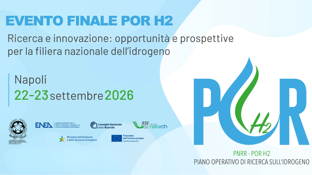 Evento finale del progetto POR H2