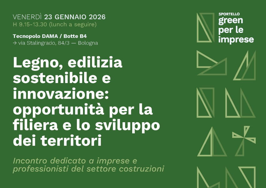 Legno, edilizia sostenibile e innovazione: opportunità per la filiera e lo sviluppo dei territori