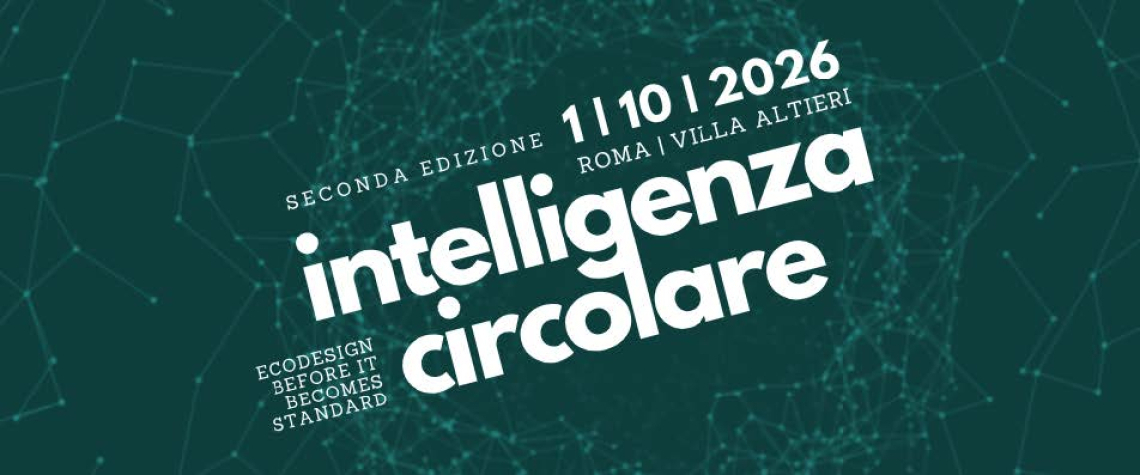 Intelligenza Circolare: ecodesign before it becomes standard