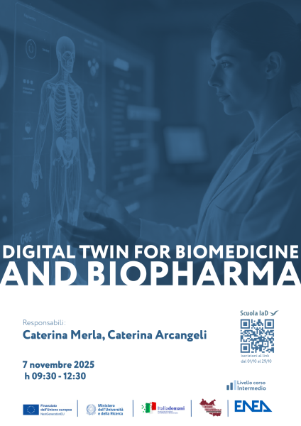 Corso Digital Twin for Biomedicine and Biopharma