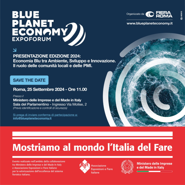 Presentazione Blue Planet Economy Expoforum 2024