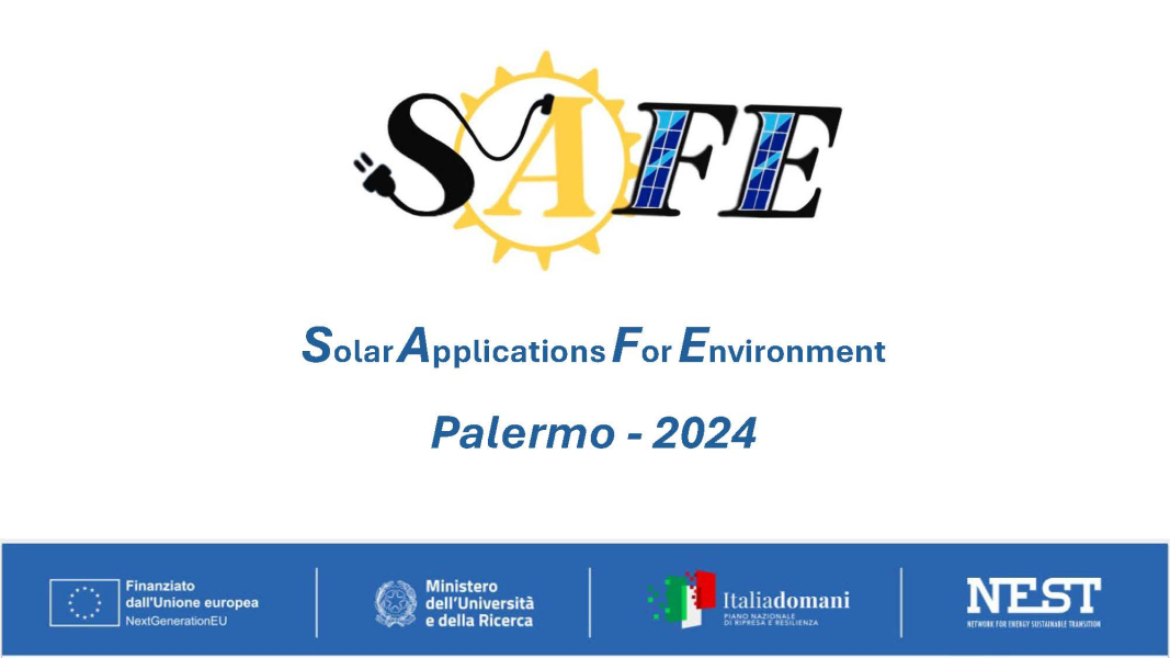 Solar Applications For Environment - SAFE 2024