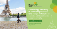 Behave 2025 | 8th European Conference on Behaviour Change and Energy Efficiency
